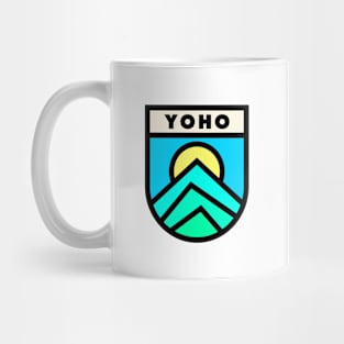 Yoho BC Retro Badge Mug